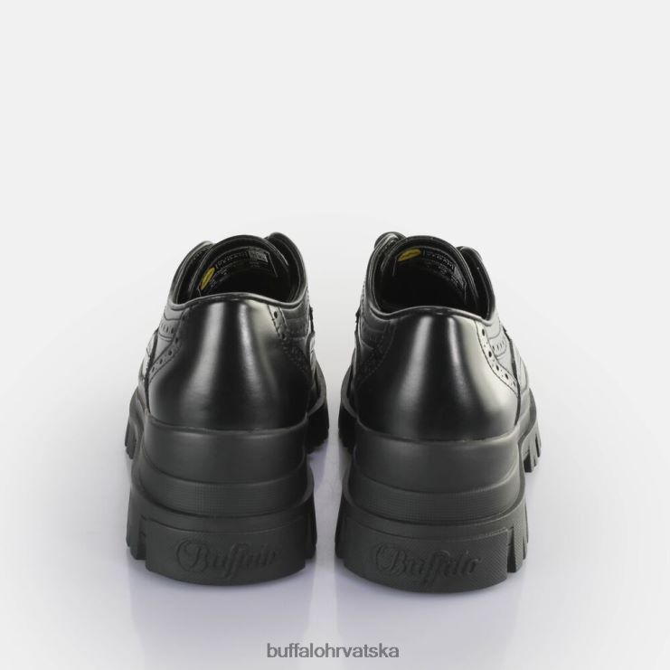 crno Buffalo aspha brogue natikače veganske |mokasinke TDD6T160